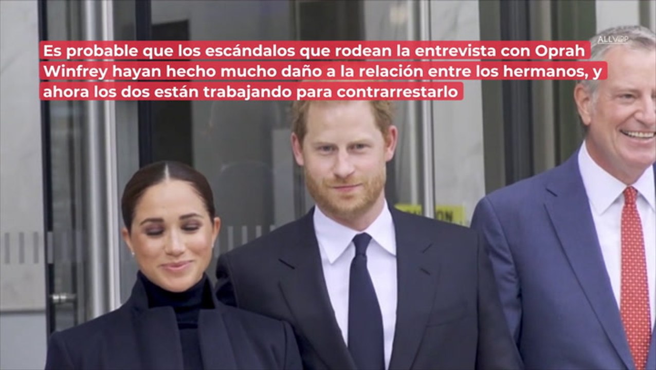 ¿Como viejos amigos? Harry y William estarían en el camino hacia la reconciliación