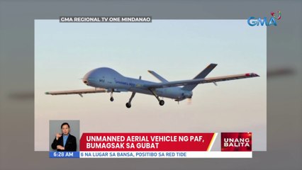 Скачать видео: Unmanned aerial vehicle ng PAF, bumagsak sa gubat | UB