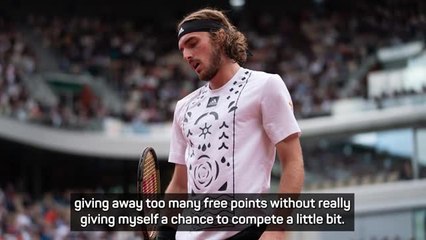 Tsitsipas blames sloppy performance for French Open exit