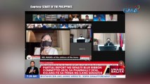 Partial report ng Senate Blue Ribbon Committee ukol sa Pharmally deal, kulang pa sa piram ng ilang senador | UB