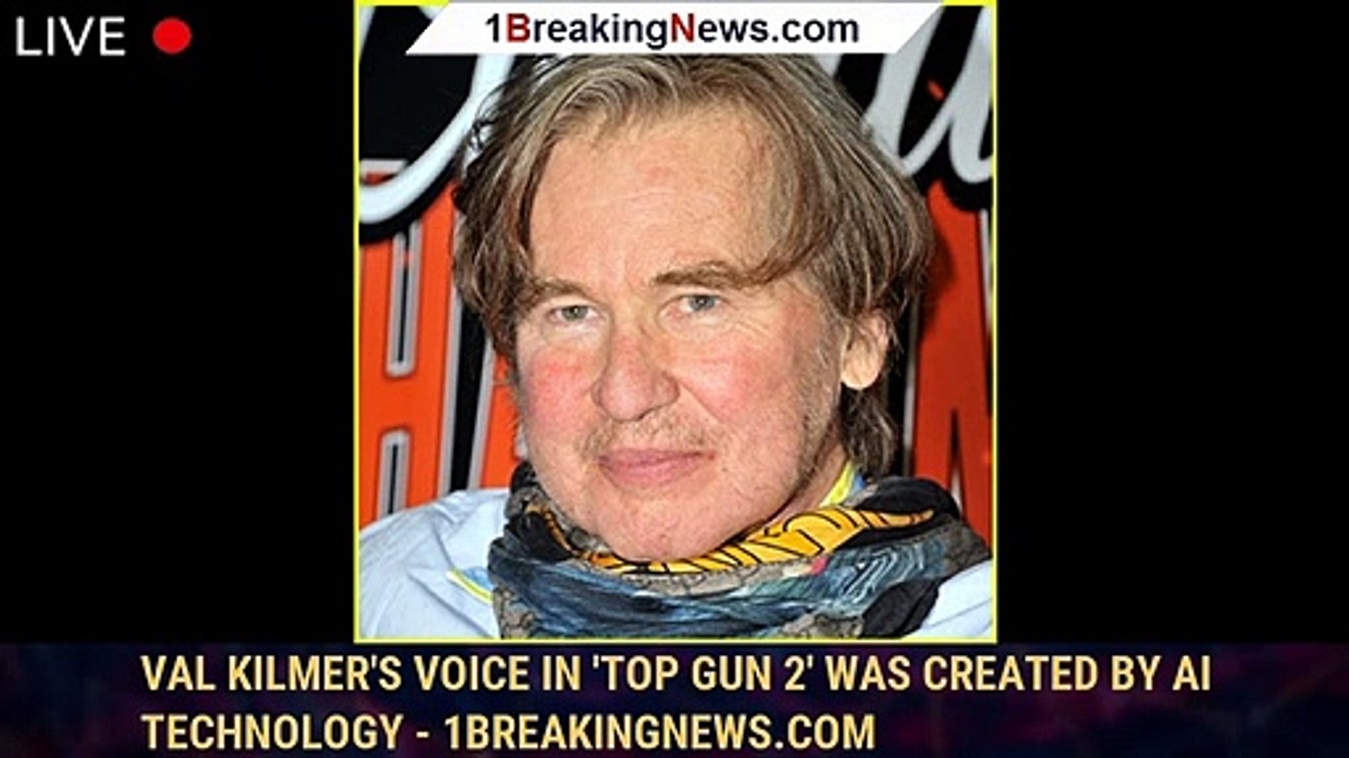Val Kilmer's Voice in 'Top Gun 2′ Was Created by AI Technology - 1breakingnews.com