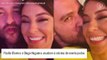 Paolla Oliveira ganha beijão de Diogo Nogueira em estreia de 'Cara e Coragem'. Vídeo!