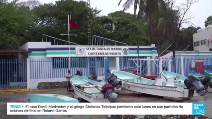 En el sur de México, el huracán Agatha tocó tierra con categoría dos