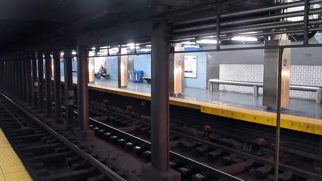 Boarding the Market Frankford Blue Line Subway in Philadelphia Pennsylvania