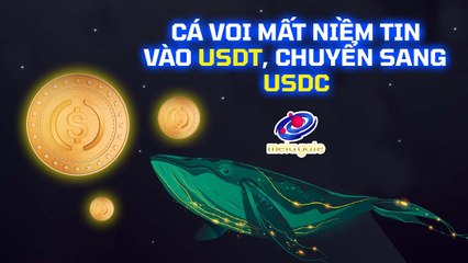 Cá voi “mất niềm tin” vào USDT, chuyển sang USDC sau làn sóng de-peg stablecoin - #Shorts