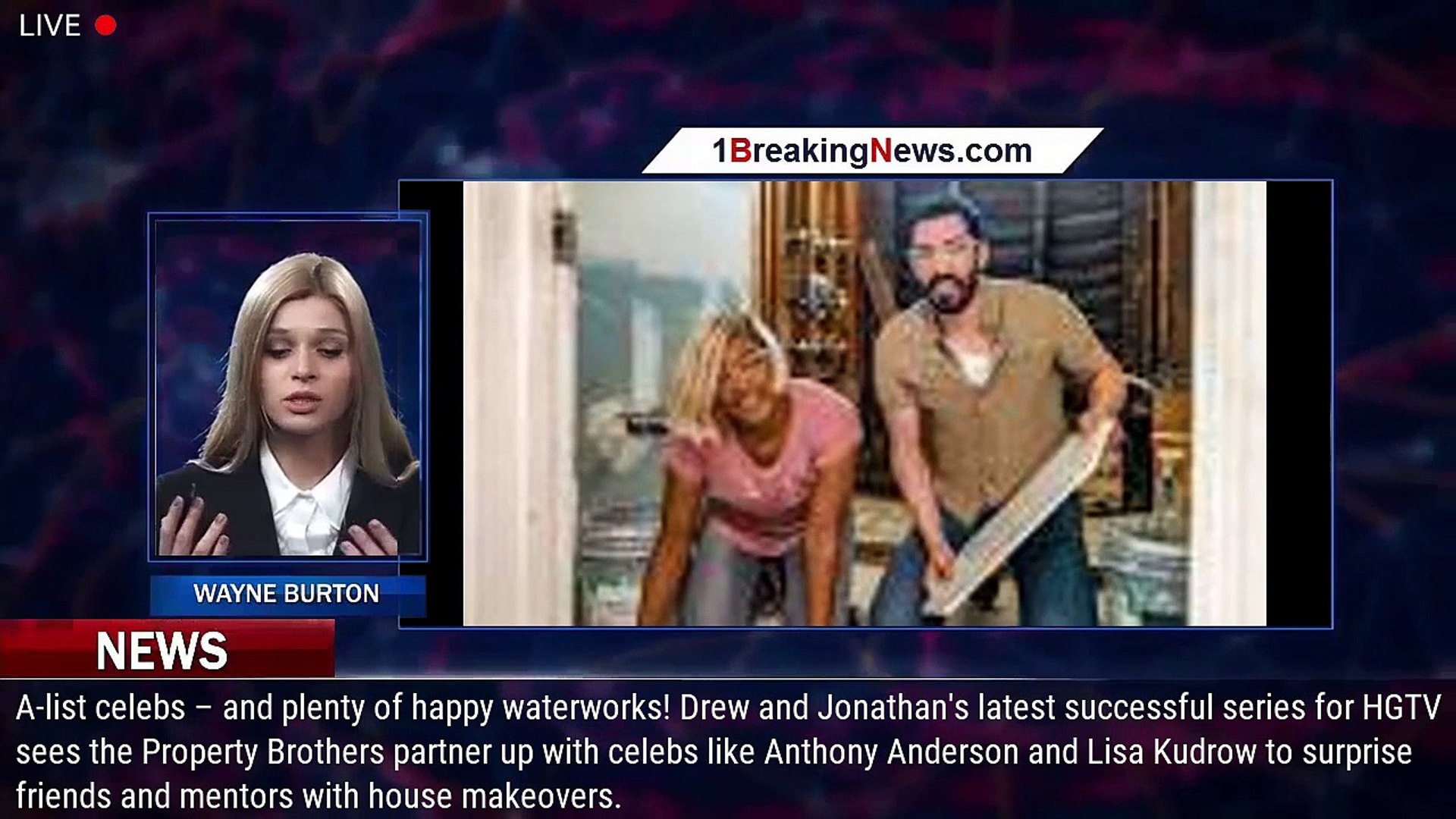 ⁣'Celebrity IOU': Anthony Anderson plans 'emotional' home renovation for brother 