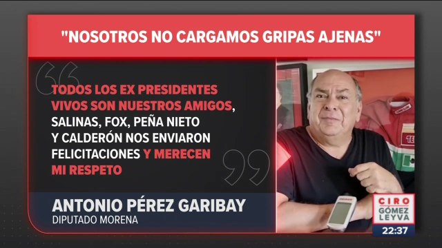 Todos los ex presidentes vivos son nuestros amigos: Papá Checo