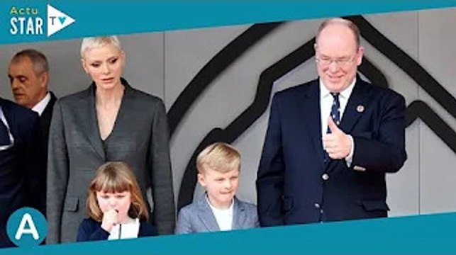 Charlene de Monaco : le look très Grace Kelly de sa fille Gabriella sur un cliché inédit de ses enfa