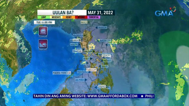 LPA, nagpapaulan sa Visayas at ilang bahagi ng Mindanao at Southern Luzon | 24 Oras News Alert