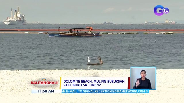 Dolomite Beach, muling bubuksan sa publiko sa June 12 | Balitanghali