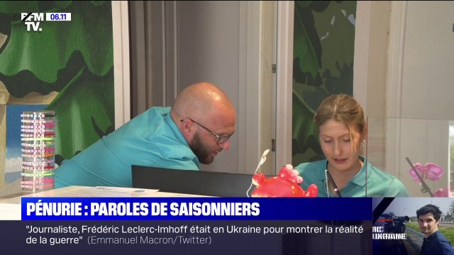 Pénurie de main d'œuvre pour la saison estivale: paroles de saisonniers