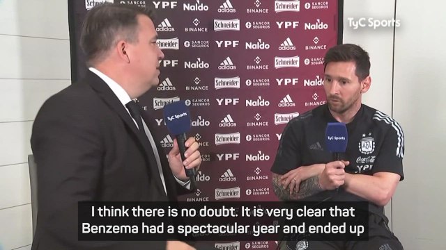 Messi talks Benzema, Lewandowski and PSG's Champions League exit