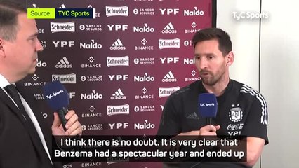 Download Video: Messi talks Benzema, Lewandowski and PSG's Champions League exit