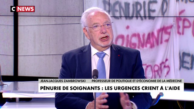 Jean-Jacques Zambrowski : «On a raison de tirer la sonnette d’alarme pour les urgences, à l’hôpital Bichat à Paris, c’est plus de 300 malades par jour, cela fait un malade toutes les 4 minutes, comment voulez-vous qu’on les traite convenablement ?»