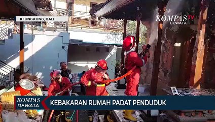 Kebakaran Rumah Padat Penduduk