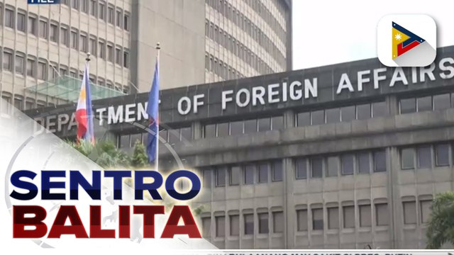 Senior official ng Chinese Embassy, ipinatawag ng DFA dahil sa harassment sa research vessel ng Pilipinas sa West PH Sea;