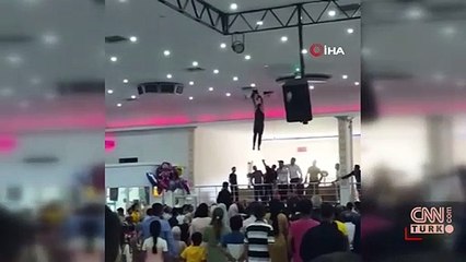 Gaziantep'te düğünde inanılmaz olay