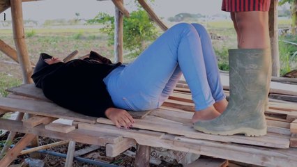 Dek Putri minta jatah part 4 di gubuk sepi persawahan