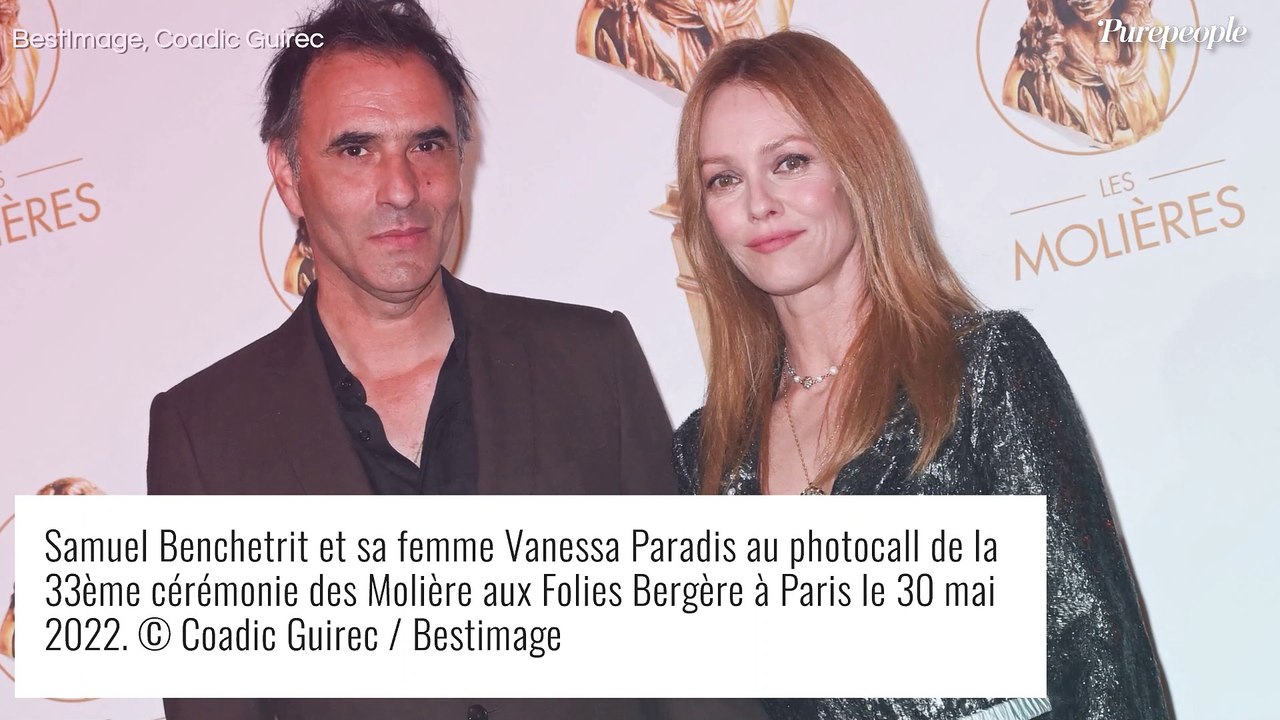 Vanessa Paradis sublime avec son mari Samuel Benchetrit : grande soirée théâtre, un brin perturbée