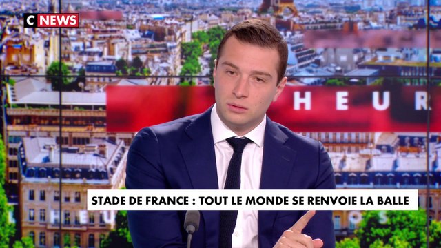 Jordan Bardella : «Tout le monde a une version, il n’y a que le ministre de l’Intérieur qui en a une autre, il ne faut pas mélanger les sujets, le problème c'est les hordes de gens qui sont venus pour casser et piller, et que tout a été mis sous le tapis»