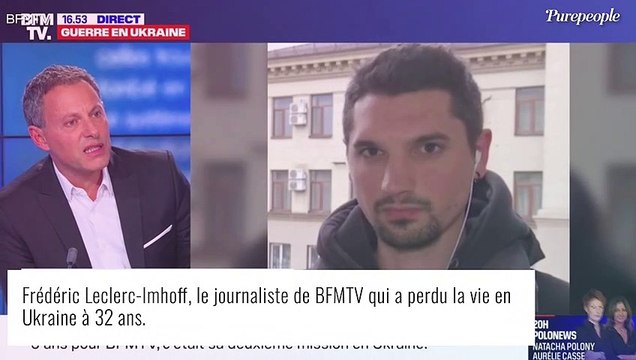 Mort de Frédéric Leclerc-Imhoff en Ukraine : Marc-Olivier Fogiel lui rend un hommage poignant en photo