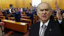 Suriye'ye harekat hakkında konuşan Bahçeli'nin sözleri salonu ayağa kaldırdı: Vur Mehmet'im vur