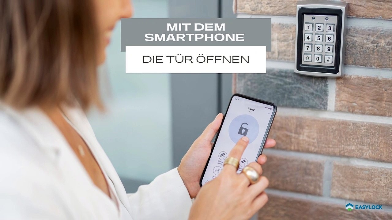 Mit dem Smartphone die Tür öffnen
