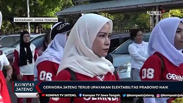 Gerindra Jateng Terus Upayakan Elektabilitas Prabowo Naik