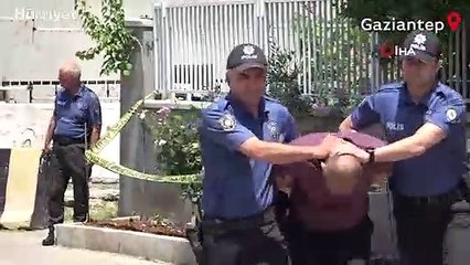 Suriyeli kadını tekme atan zanlı adliyeye sevk edildi