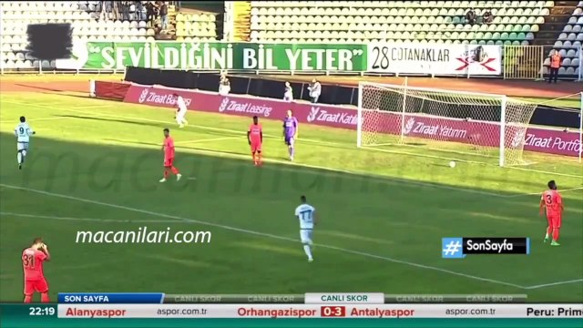 Akın Çorap Giresunspor 4-2 Aytemiz Alanyaspor [HD] 30.11.2017 - 2017-2018 Turkish Cup 5th Round 1st Leg