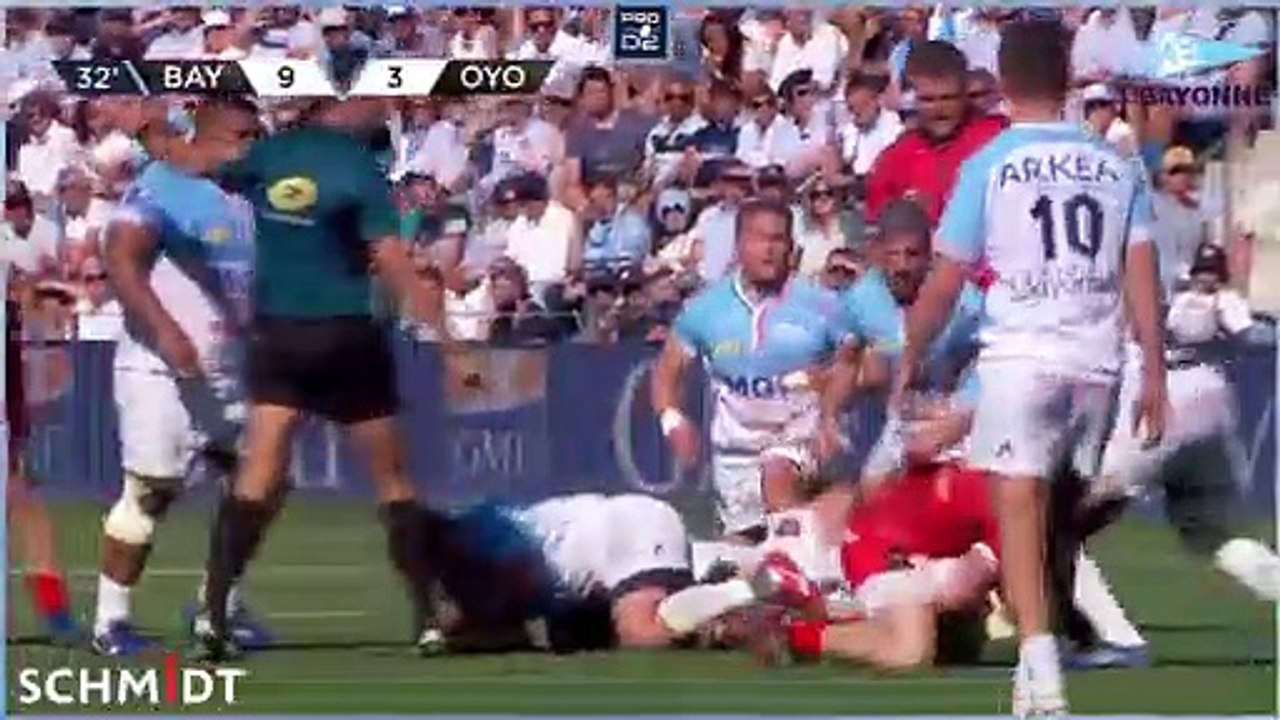 Résumé du match Bayonne - Oyonnax