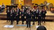 Bedford High School choir group performance