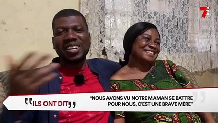 Jean-Jacques Degni (animateur) : "Nous avons vu notre maman se battre pour nous, elle est brave"