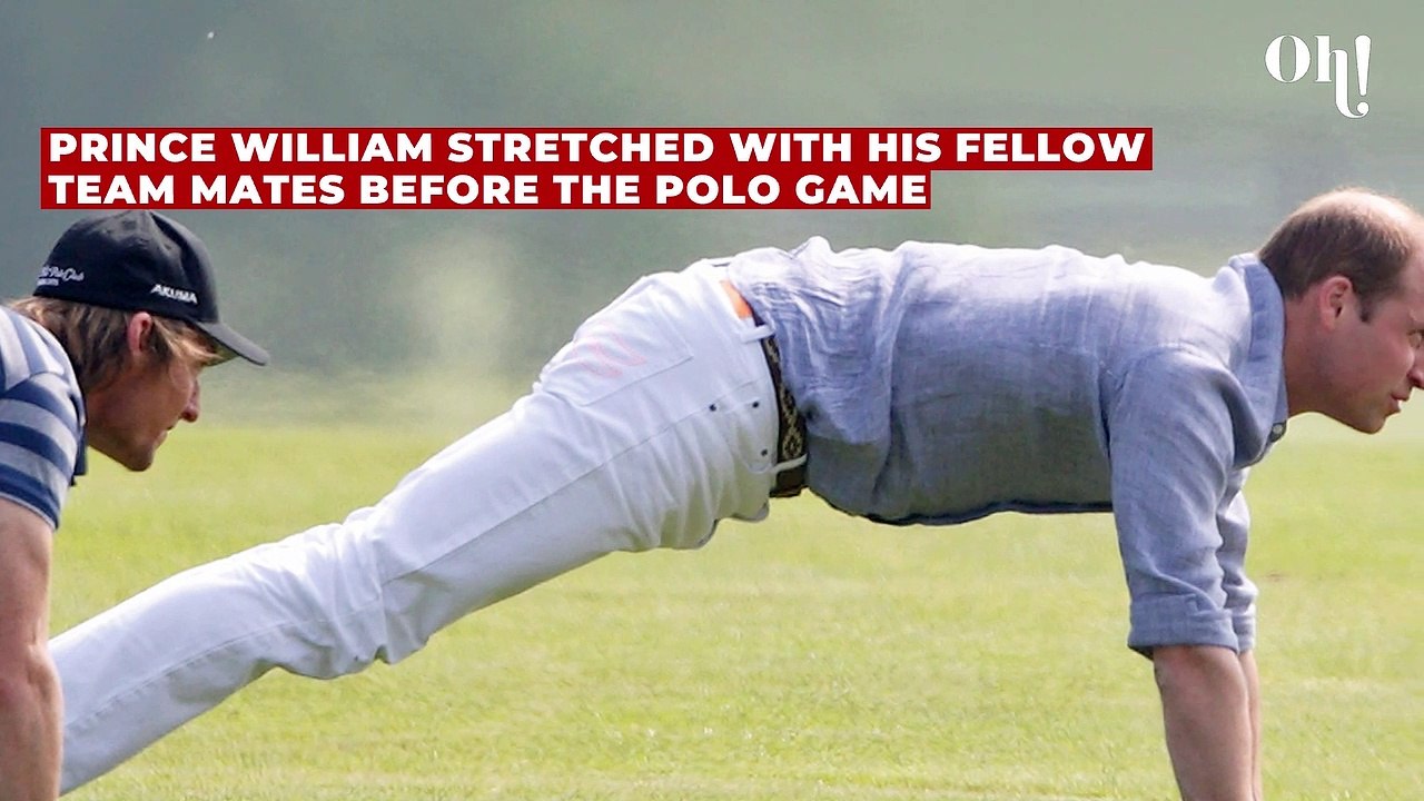 Prince William tried yoga in unusual choice of clothing (photos)