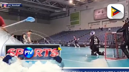 PH men's floorball team, panalo kontra Korea;