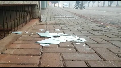 Três restaurantes na Avenida Brasil são arrombados por marginais