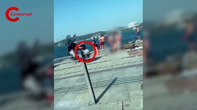 İstanbul Bebek'te çekilen görüntüler ortalığı ayağa kaldırdı
