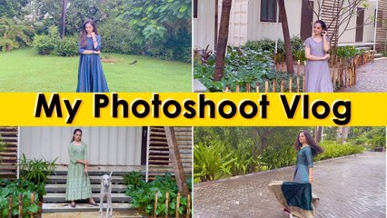 My Photoshoot Day Vlog _ Anithasampath Vlogs