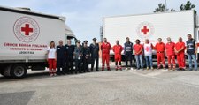 Salerno, GdF dona a Croce Rossa oltre 26 tonnellate di pellet sequestrato (31.05.22)