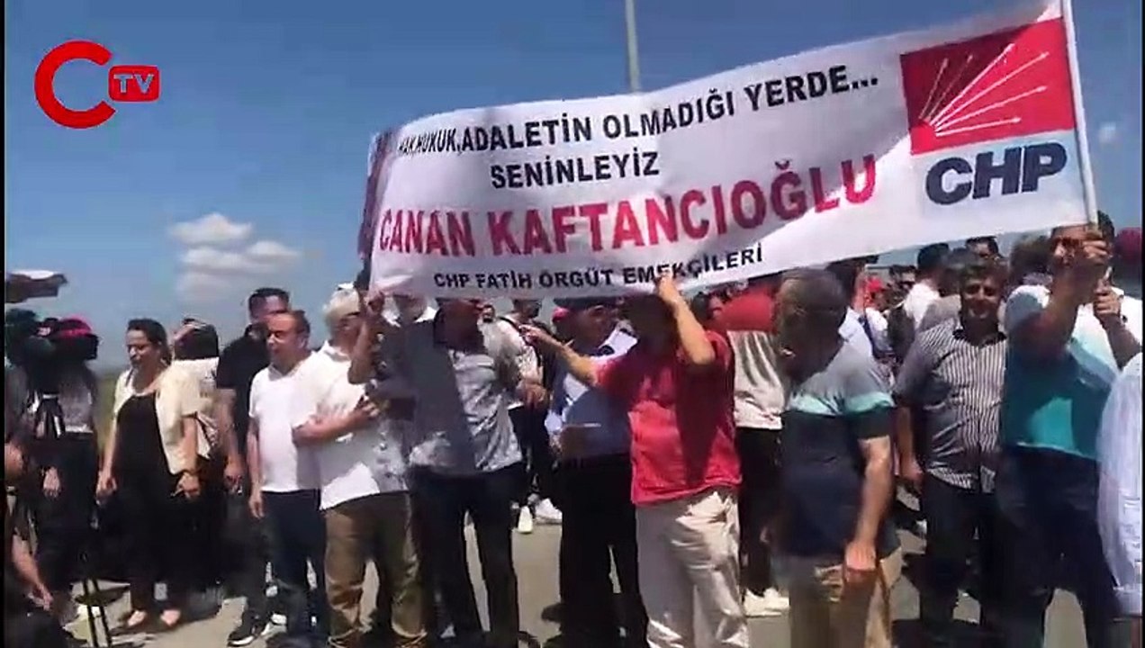 Canan Kaftancıoğlu Silivri Cezaevi'ne ulaştı, teslim oluyor! İşte ilk görüntüler 1