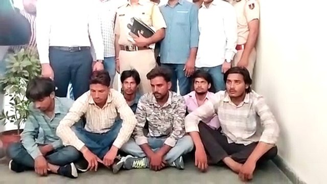 बड़ी वारदात करने के लिए खरीदे थे हथियार, छह बदमाश गिरफ्तार