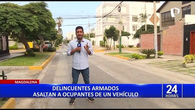 Delincuentes armados asaltan a ocupantes de vehículo en Magdalena