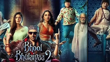 Descargar video: Kartik Aaryan Tabu and team celebKartik Aaryan, Tabu and team celebrate the success of 'Bhool Bhulaiyaa 2'rate the success of Bhool Bhulaiyaa 2