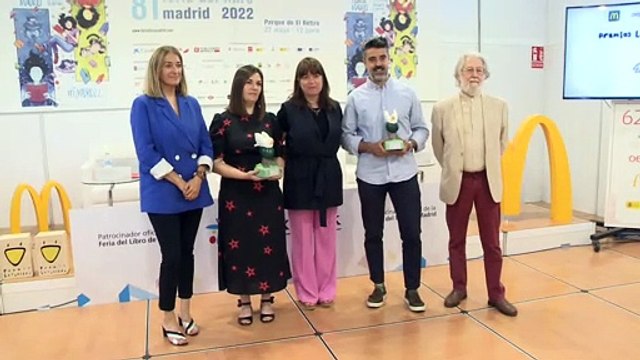 Ledicia Costas y Víctor Bellmont, ganadores de los Premios Lazarillo 2021