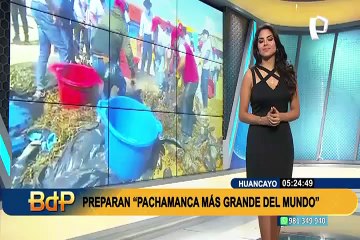 Tras dos años de pandemia: así se cocinó la pachamanca más grande del mundo en Huancayo