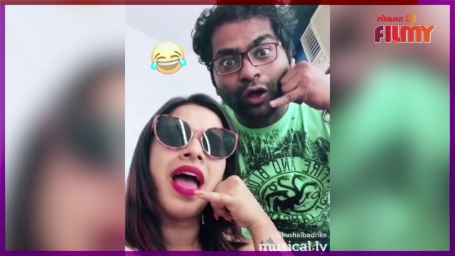 Chala Hawa Yeu Dya Kushal Badrike teases Shreya Bugde during Skit | Lokmat Filmy