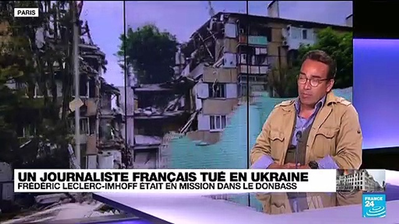 Journaliste français tué en Ukraine : le diffic...