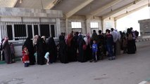 TEL ABYAD - DEAŞ'tan kaçarak Suriye'ye sığınan Iraklıların ülkelerine dönüşü sürüyor