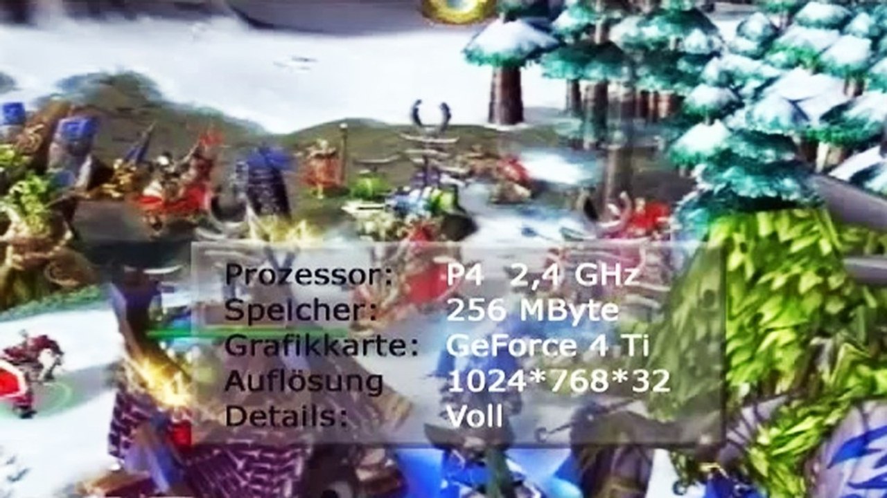 WarCraft 3: Reign of Chaos - Video-Special: Technik-Check