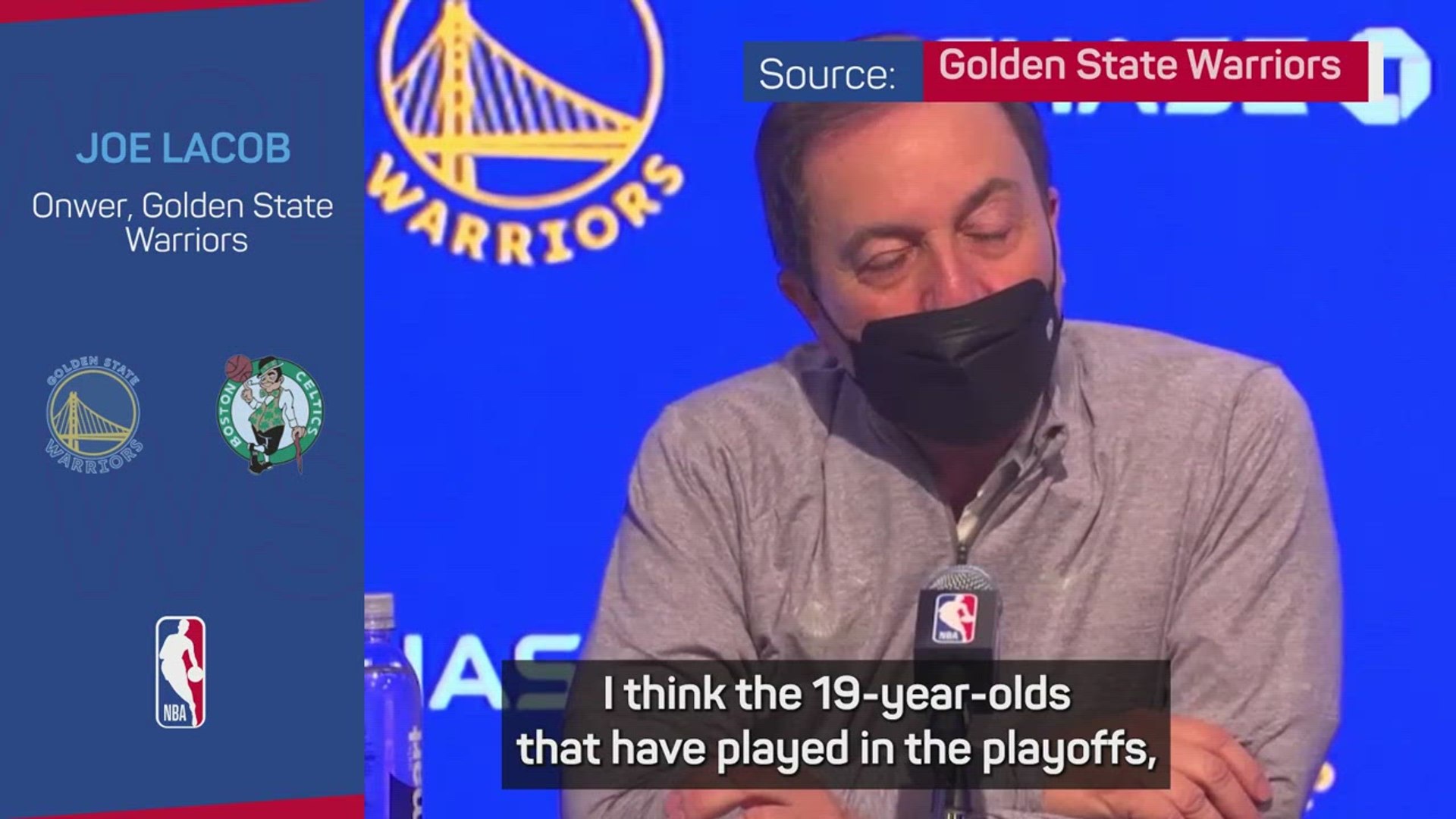⁣'We want to be great for a long time' - Warriors owner Joe Lacob